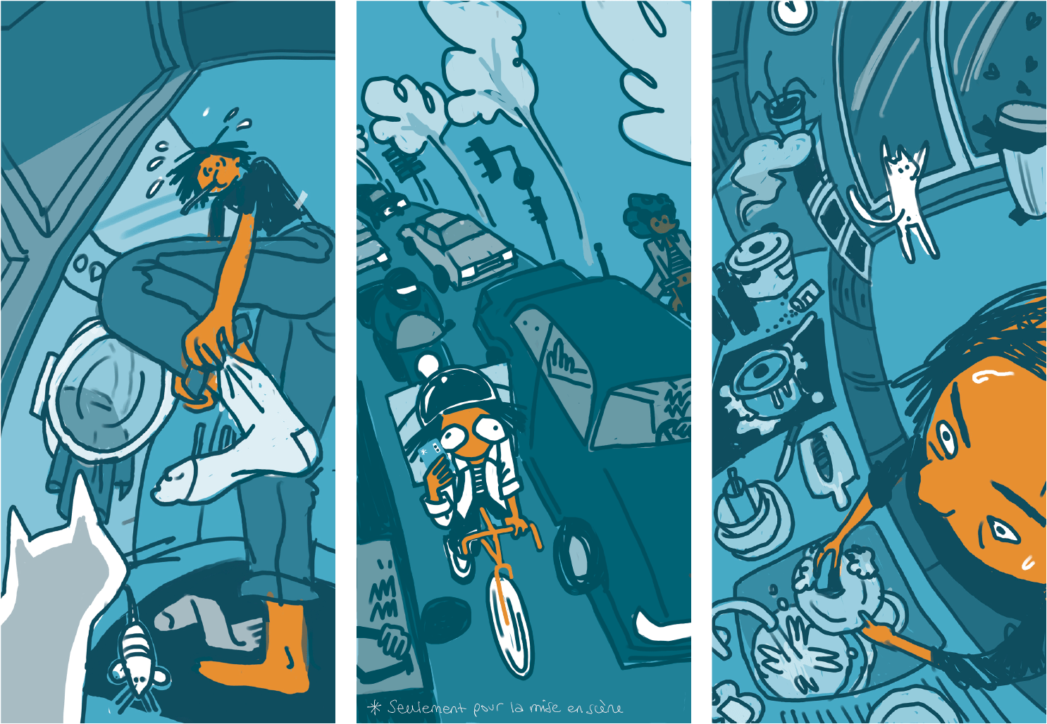 triptyque quotidien